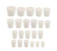 Gomma Tappo Conico 000# - 7# 10 Assortito Dimensioni Solido 22pz