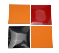 Gomma Tennis da Tavolo Rigido Spugna Veloce Attack Pingpong Gomma Rosso/Nero Au