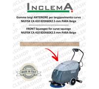 Gomma tergi anteriore per tergipavimento curvo Nilfisk CA 410