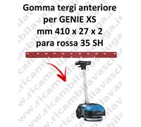 Gomma tergipavimento anteriore per lavapavimenti FIMAP - GENIE XS