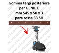 Gomma tergipavimento posteriore per lavapavimenti FIMAP GENIE E