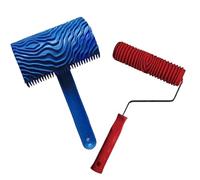 Gomma Texture Roller Brush Texture Legno Rullo Strumento per Imitazioni Venature del Legno & Pittura Murale Casa Decors Strumento Casa Decors Pennello