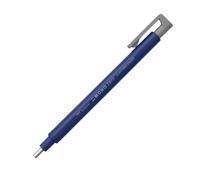 Gomma Tombow MONO zero con punta arrotondata da 2,3 mm, night blue | Gomma di precisione, corpo sottile, ricaricabile, meccanismo a pressione