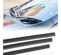 Gomma Universale per Tergicristalli,Gomme per Tergicristallo di Ricambio,Parabrezza in Gomma di Ricambio per Tergicristallo,Gomma Tergicristalli,Ricariche per Spazzole Tergicristallo,700mm,3 PCS