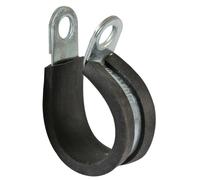 Gommato Zinco Placcato P-Clips, 13mm, Confezione 50 - PRO POWER