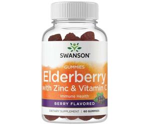 Gomme al sambuco con zinco e vitamina C, bacche - 60 gommine