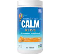 Natural Vitality Calm Kids Magnesium, magnesio per bambini, agrumi dolci, 120 gommose