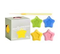 Gomme Cancellino a Stella per Bambini,Set 4 Cancelleria Scolastica | Gomme da | Per scuole, studenti, bambini, insegnanti, ufficio domestico, artisti, disegnatori, aule, esami, biblioteche