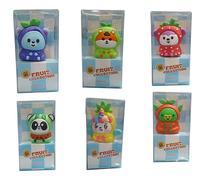 Gomme da Cancellare a Forma di Animaletti TintaUnita Zoo Fruit 6 Fantasie Assortite 1 Pezzo Random