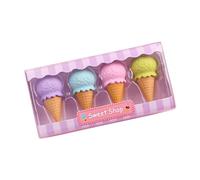 Gomme da Cancellare Eraser Bambini Creative 4 Pezzi Novità Gomme Mini Gomme Creative Per Alunni Materiale Scolastico
