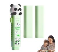 Gomme da cancellare, gomma da retrattile scorrevole, Gomme per diapositive a forma di simpatico cartone animato per bambini, Diapositiva con custodia, design push-pull, gomme da cancellare espandibili