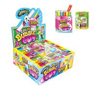 Gomme da Masticare a Bastoncino Color Bubble Gum JohnyBee 18 pz x 35 g