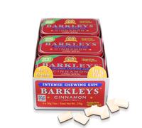 Gomme da Masticare Alla Cannella - Barkleys Cinnamon - Tuttle & Co. - Scatola di Metallo - 9 x 30 g