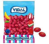 Gomme da Masticare Fragola Bubble Gum Vidal Busta da 250 Pezzi 1,5 kg
