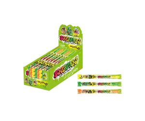 Gomme da Masticare Maxi Screamers Mega Sour Gum Espositore 40 x 17 g Zed Candy