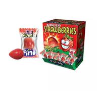 Gomme da MasticareBubble Gum Strawberries Fragola Confezione da 200 Gomme
