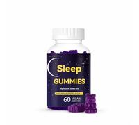 Gomme Gommose For Il Relax Notturno 60 Conteggi For Un Sonno Ristoratore | Supporto For Il Sonno Riposante Gummies Sapore Naturale Di Frutti Di Bosco 60 Conteggi Non Assuefazione Formando Cura(1pcs)