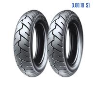 GOMME MICHELIN ANTERIORE E POSTERIORE VESPA 50 SPECIAL-R L N 3.00-10 S1