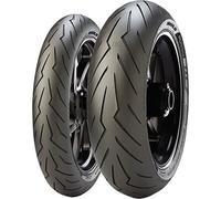 GOMME MOTO ESTIVE 190 55 R17 75W PIRELLI DIA.ROSSO III D PNEUMATICI NUOVI