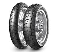 Metzeler Karoo Street 56p Tl Scooter Front Tire Argento 120 / 70 / R15