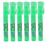 Gomme per carta termica a spruzzo rapido liquido bianco da 6 pezzi con coperchio Fluido di correzione portatile per ufficio scuola casa carta scrittura errori copertura e protezione delle inform