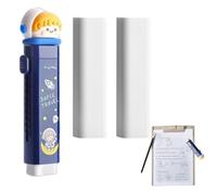 Gomme per matita per bambini, gomma retrattile - Gomme per diapositive con custodia,Simpatico cartone animato, design push-pull, espandibile, gomme da cancellare per matite, materiale per il ritorno a