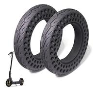 Gomme Piene Per Monopattino 10 Pollici, Gomma 10x2.125 Monopattino Elettrico Ruote Di Ricambi, Pneumatico Di Ricambio Solido Anteriore/Posteriore Anti Puntura Pneumatico, Ruota Di Ricambio 2 Pezzi