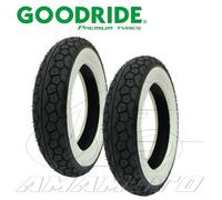 GOMMA VINTAGE E CAMERA 3.50-10 51J PIAGGIO VESPA PX 125 E ELESTART 1984/1984