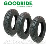 GOMME PNEUMATICI X 3 GOODRIDE 3.00-10 42J PIAGGIO VESPA 90 1963/1968 V9A1T