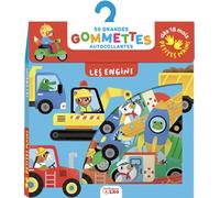 Gommettes p'tites mains les engins
