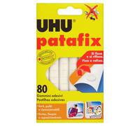 Gommini adesivi Uhu Patafix bianco Conf. 80 pezzi - 64792