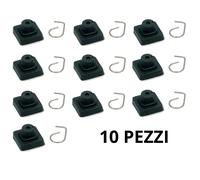 GOMMINI GRIGLIE SMEG PIANO COTTURA ANTIGRAFFIO 694010259 ORIGINALE - 10 PEZZI