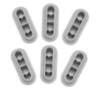 Gommini Ricambio per Sedile Wc, Kit 6 Pezzi, Plastico | Riduce Rumore e Migliora Stabilità, Accessorio per Bidet, Uso Domestico, Formato