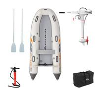 Gommone AQUA MARINA U-DeLuxe 3,5m AD - gommone gonfiabile con pavimento in drop-stitch - set: con motore elettrico PARSUN JOY 1,2 kW