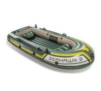 GOMMONE CANOTTO GONFIABILE SEAHAWK INTEX 3 POSTI CM. 295X137X43H