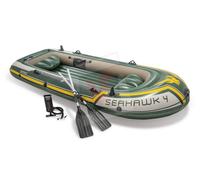 GOMMONE CANOTTO GONFIABILE SEAHAWK INTEX 4 POSTI CM. 351X145X48