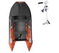 Gommone GLADIATOR ACTIVE C370AL orange dark gray - gommone gonfiabile con pavimento in alluminio - set: senza motore