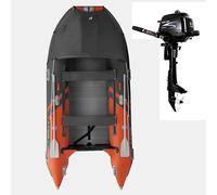Gommone GLADIATOR ACTIVE C370AL orange dark gray - gommone gonfiabile con pavimento in alluminio - set: senza motore