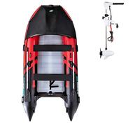 Gommone GLADIATOR ACTIVE C370AL red black - gommone gonfiabile con pavimento in alluminio - set: senza motore