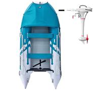 Gommone GLADIATOR ACTIVE C370AL sea green white - gommone gonfiabile con pavimento in alluminio - set: senza motore