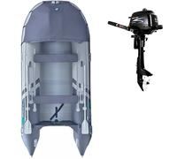 Gladiator Gommone ACTIVE C420AL – pav. alluminio – con motore elettrico PARSUN JOY 1,2 kW