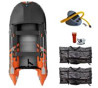 Gommone GLADIATOR ACTIVE C420AL orange dark grey - gomone gonfiabile con pavimento in alluminio - set: senza motore