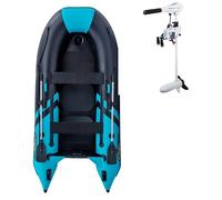 Gommone GLADIATOR CLASSIC B330AD black turquoise - gommone gonfiabile con pavimento in drop-stitch - set: senza motore