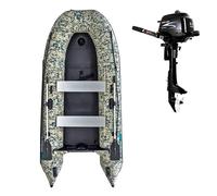 Gommone GLADIATOR CLASSIC B330AD black turquoise - gommone gonfiabile con pavimento in drop-stitch - set: senza motore