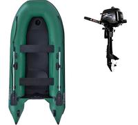 Gommone GLADIATOR CLASSIC B330AD green - gommone gonfiabile con pavimento in drop-stitch - set: senza motore