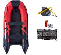 Gommone GLADIATOR CLASSIC B330AD red black - gommone gonfiabile con pavimento in drop-stitch - set: senza motore