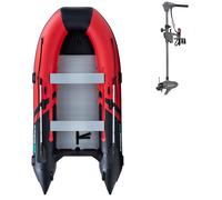 Gommone GLADIATOR CLASSIC B370AL red black - gommone gonfiabile con pavimento in alluminio - set: senza motore