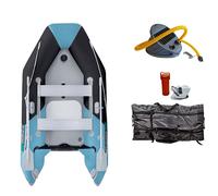 Gommone GLADIATOR LIGHT AK280AD black turquoise - gommone gonfiabile con pavimento in drop-stitch - set: senza motore