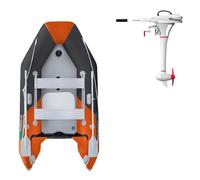 Gommone GLADIATOR LIGHT AK280AD orange dark grey - gommone gonfiabile con pavimento in drop-stitch - set: senza motore