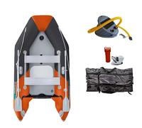 Gommone GLADIATOR LIGHT AK280AD orange dark grey - gommone gonfiabile con pavimento in drop-stitch - set: con motore a scoppio PARSUN F2,6 BMS 1,9 kW